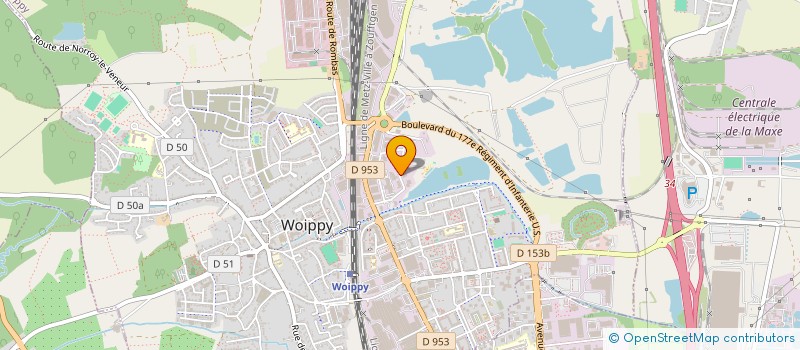 localisation de l'entreprise SCI DES ETANGS à WOIPPY