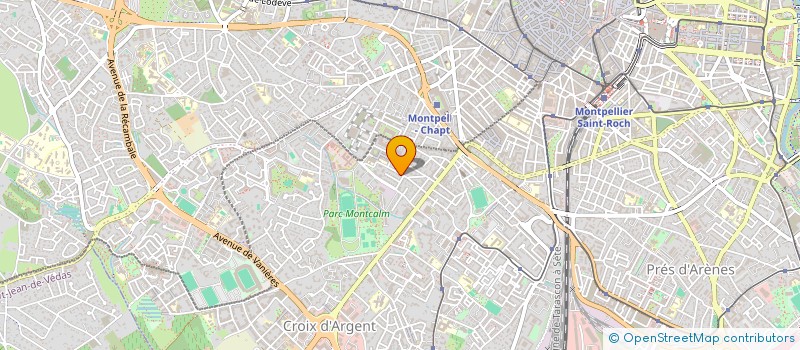 localisation de l'entreprise SCI DES ETANGS à MONTPELLIER