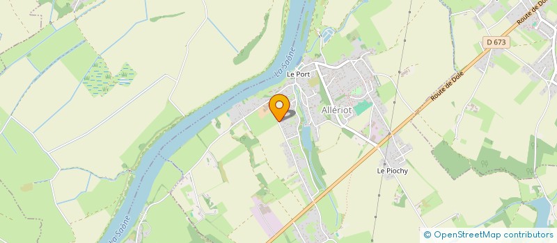 localisation de l'entreprise SCI DES ETANGS  ALLERIOT