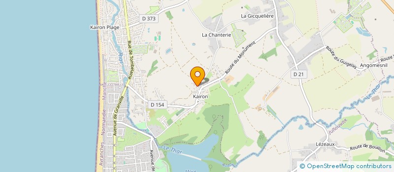 localisation de l'entreprise SCI DES ETANGS  SAINT-PAIR-SUR-MER