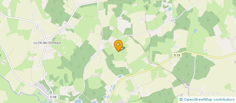 localisation de l'entreprise SCI DES ETANGS DES HULAIS  SAINT-MAIXENT