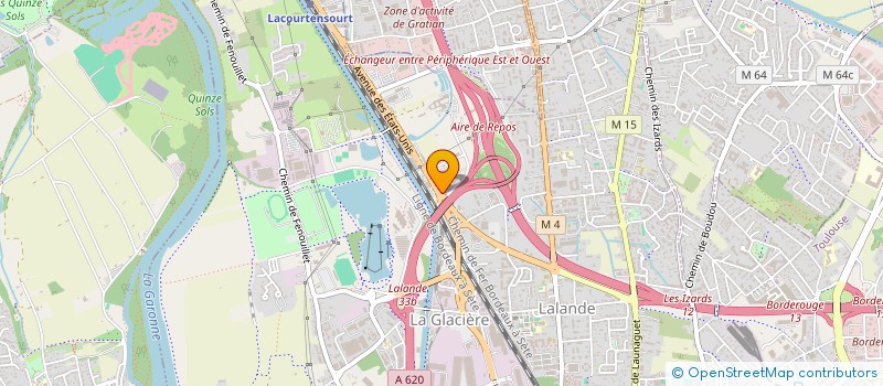 localisation de l'entreprise SCI DES ETATS UNIS à TOULOUSE