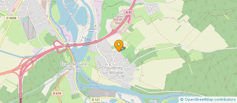 localisation de l'entreprise SCI DES ETATS UNIS  CHAUDENEY-SUR-MOSELLE