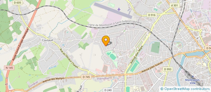 localisation de l'entreprise SCI DES ETOURNEAUX à SAINT-VICTOR