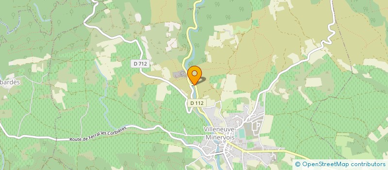 localisation de l'entreprise SCI DES ETUDES  VILLENEUVE-MINERVOIS