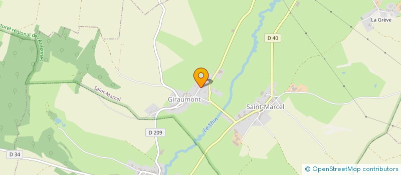 localisation de l'entreprise SCI DES FACHES  SAINT-MARCEL