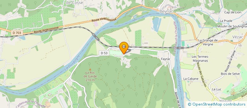 localisation de l'entreprise SCI DES FAGES  FLORIMONT-GAUMIER