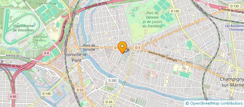 localisation de l'entreprise SCI DES FAMILLESS à JOINVILLE-LE-PONT