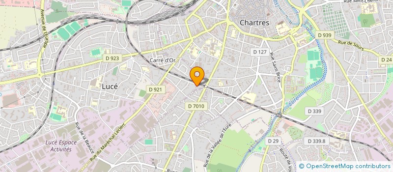 localisation de l'entreprise SCI DES FAUBOURGS à CHARTRES