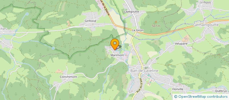 localisation de l'entreprise SCI DES FAULX  BAN-DE-LAVELINE