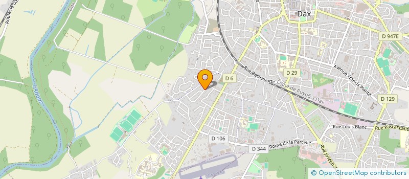 localisation de l'entreprise SCI DES FAURES à DAX