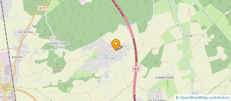 localisation de l'entreprise SCI DES FAUVETTES à AUXERRE
