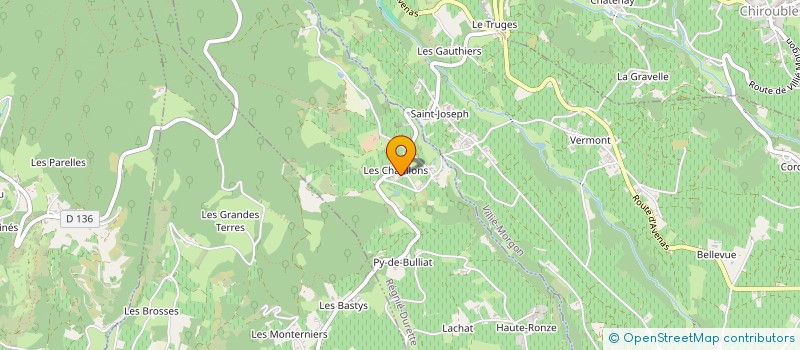 localisation de l'entreprise SCI DES FAYETS  SAINT-DIDIER-SUR-BEAUJEU