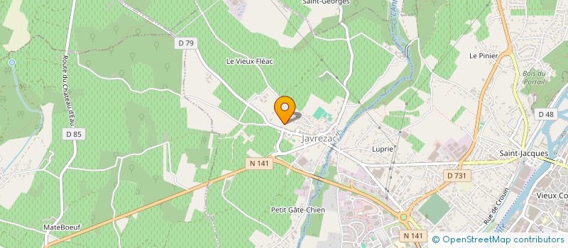 localisation de l'entreprise SCI DES FEES à LOUZAC-SAINT-ANDRE