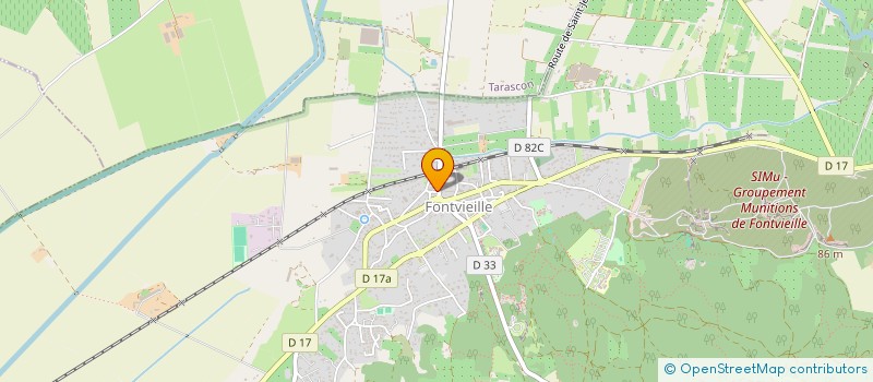 localisation de l'entreprise SCI DES FERRAGES  FONTVIEILLE
