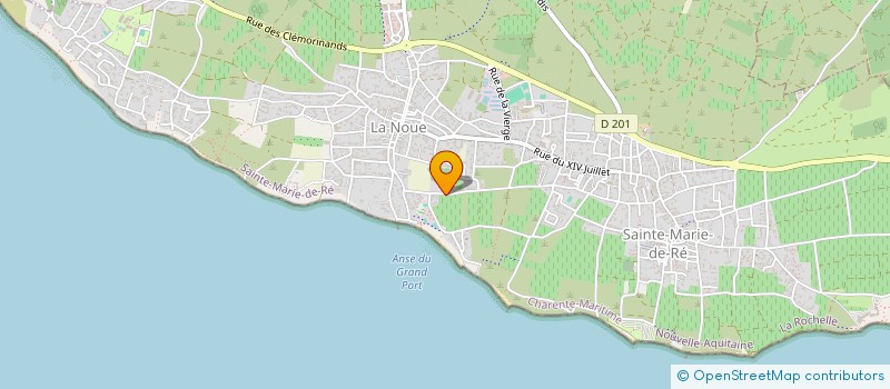 localisation de l'entreprise SCI DES FEUILLANTINES  SAINTE-MARIE-DE-RE