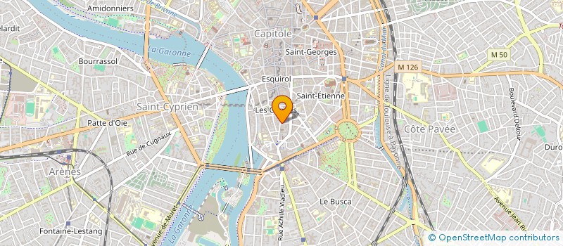 localisation de l'entreprise SCI DES FEUILLANTS à TOULOUSE