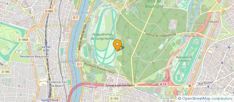 localisation de l'entreprise SCI DES FEUILLES  PARIS