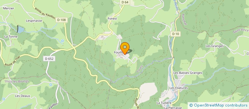 localisation de l'entreprise SCI DES FILS DE MARC GARDET  COURS