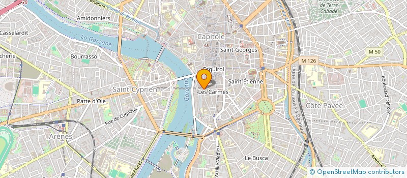 localisation de l'entreprise SCI DES FLAMBOYANTS à TOULOUSE