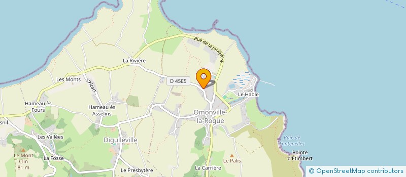 localisation de l'entreprise SCI DES FLAMBOYANTS  LA HAGUE