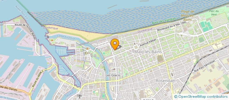 localisation de l'entreprise SCI DES FLANDRES à DUNKERQUE