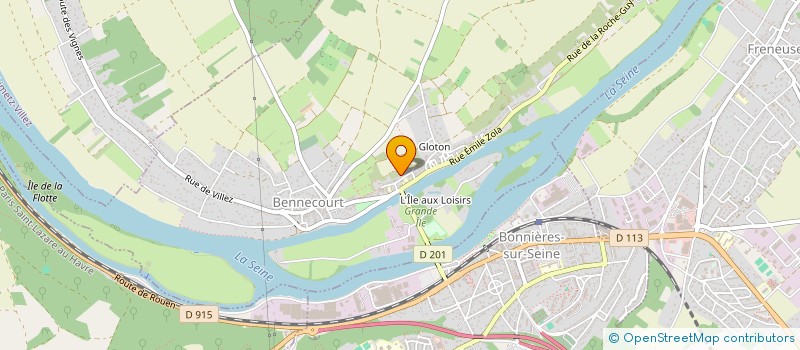 localisation de l'entreprise SCI DES FLEURIS  HECOURT