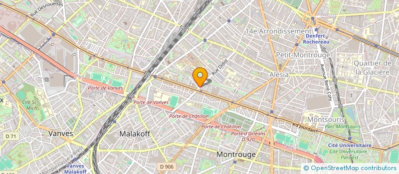 localisation de l'entreprise SCI DES FLEURS  PARIS