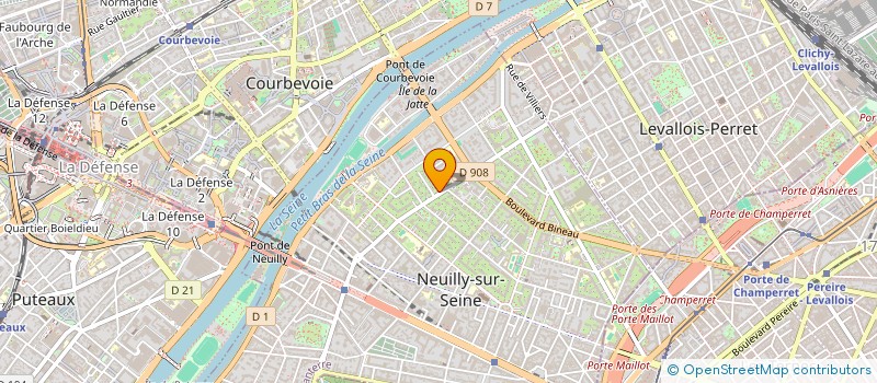 localisation de l'entreprise SCI DES FLEURS D'EAUX à NEUILLY-SUR-SEINE