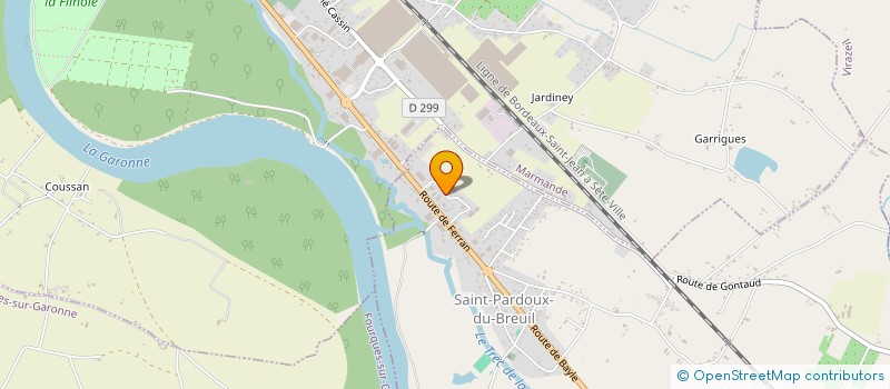 localisation de l'entreprise SCI DES FLORALIES  SAINT-PARDOUX-DU-BREUIL