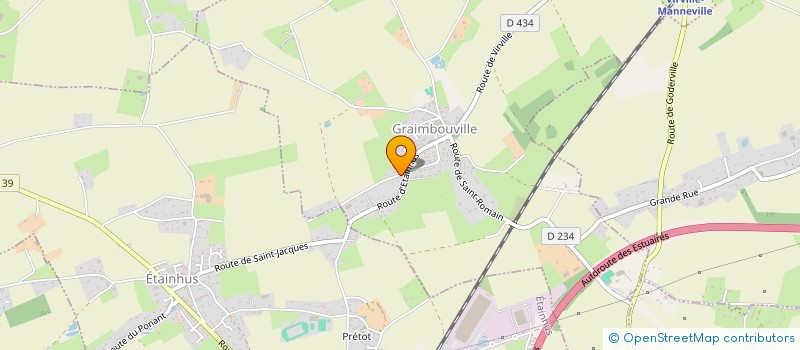 localisation de l'entreprise SCI DES FLOTS  GRAIMBOUVILLE