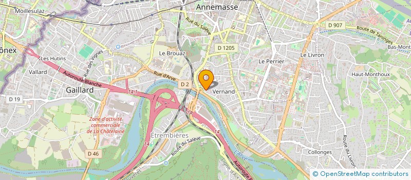 localisation de l'entreprise SCI DES FLUORITES à ANNEMASSE