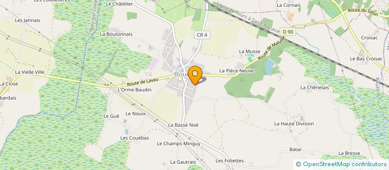 localisation de l'entreprise SCI DES FOLIETTES  BOUEE