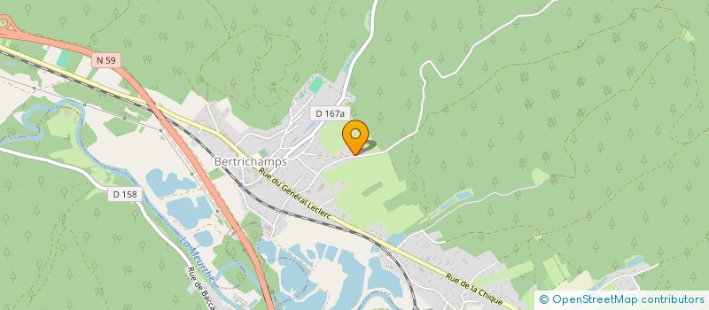 localisation de l'entreprise SCI DES FONDS DE TOUL  BERTRICHAMPS