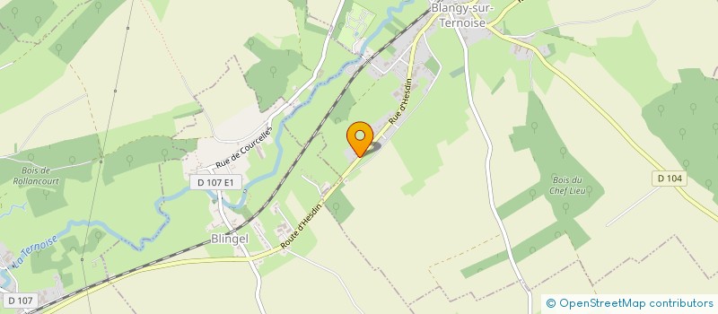 localisation de l'entreprise SCI DES FONDS DURLIN  SAVY-BERLETTE