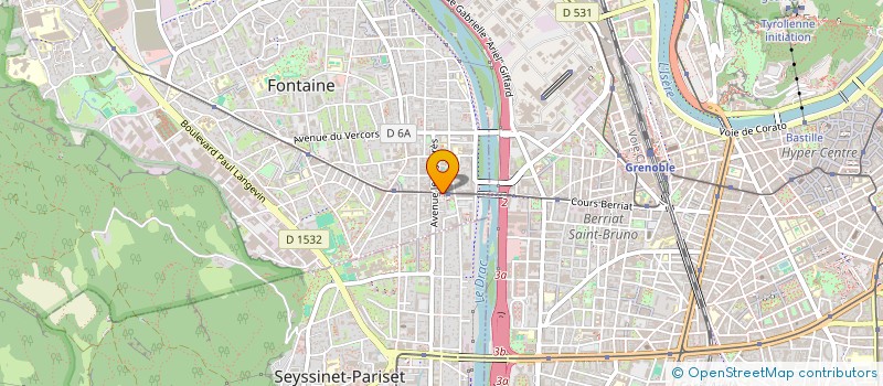localisation de l'entreprise SCI DES FONTAINADES  FONTAINE