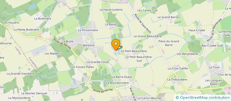 localisation de l'entreprise SCI DES FONTAINES à FONDETTES