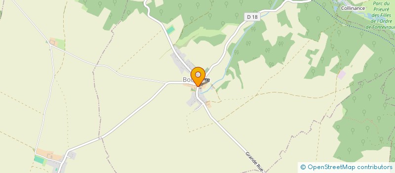 localisation de l'entreprise SCI DES FONTAINES  BOULLARRE