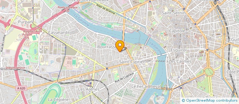 localisation de l'entreprise SCI DES FONTAINES à TOULOUSE