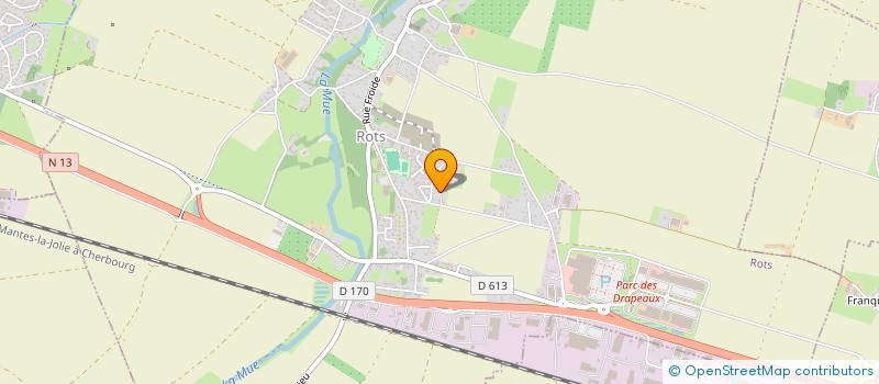 localisation de l'entreprise SCI DES FONTAINES  ROTS