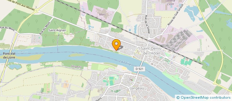 localisation de l'entreprise SCI DES FONTAINES à SAINT-DENIS-DE-L'HOTEL