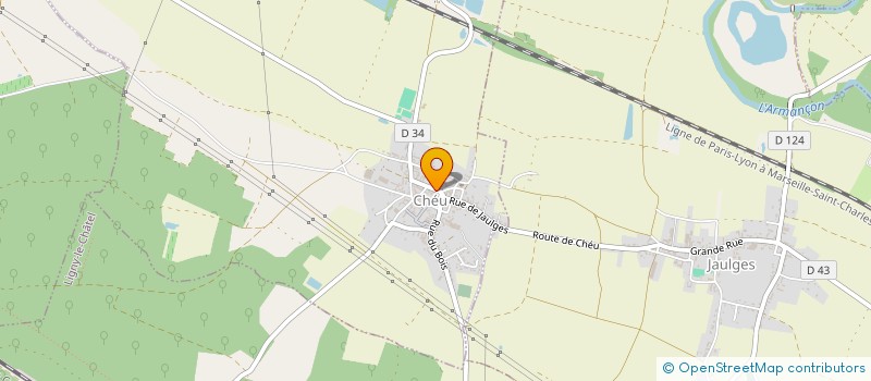 localisation de l'entreprise SCI DES FONTAINES  SAINT-FLORENTIN