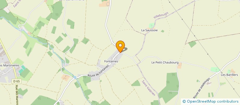 localisation de l'entreprise SCI DES FONTAINES à SAINT-VALERIEN