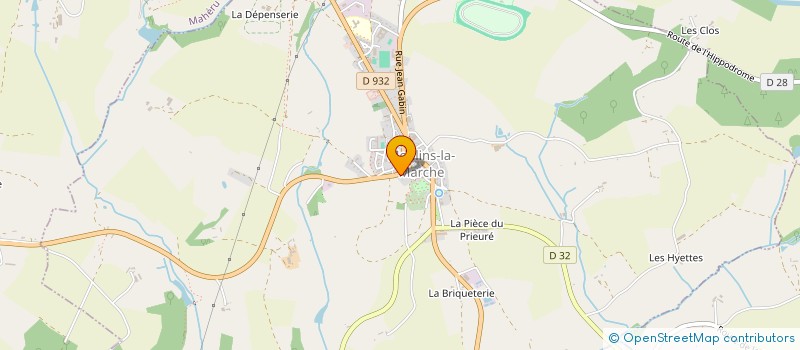 localisation de l'entreprise SCI DES FONTAINES à MOULINS-LA-MARCHE