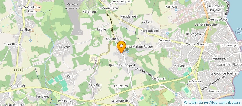 localisation de l'entreprise SCI DES FONTAINES  LARMOR-PLAGE