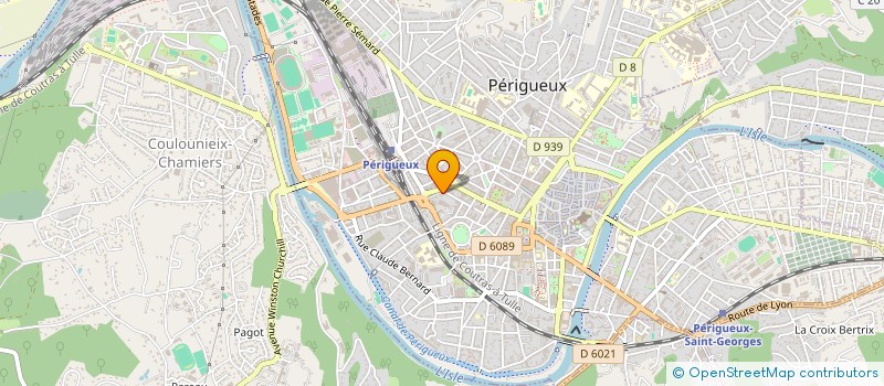 localisation de l'entreprise SCI DES FORGERONS à PERIGUEUX