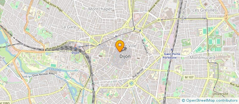 localisation de l'entreprise SCI DES FORGES à DIJON