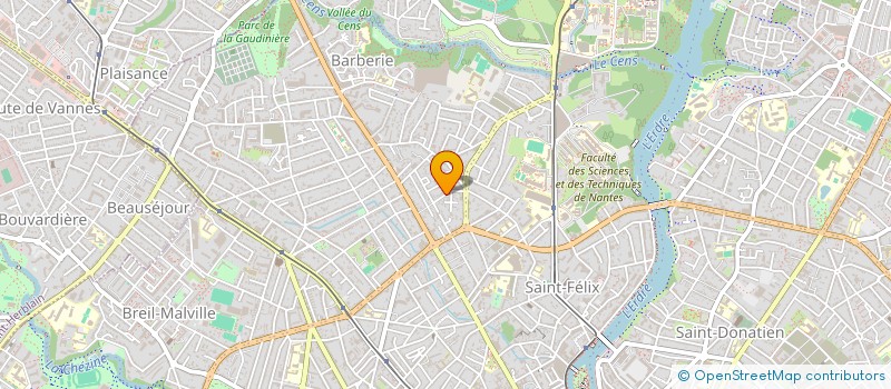 localisation de l'entreprise SCI DES FORGES à NANTES