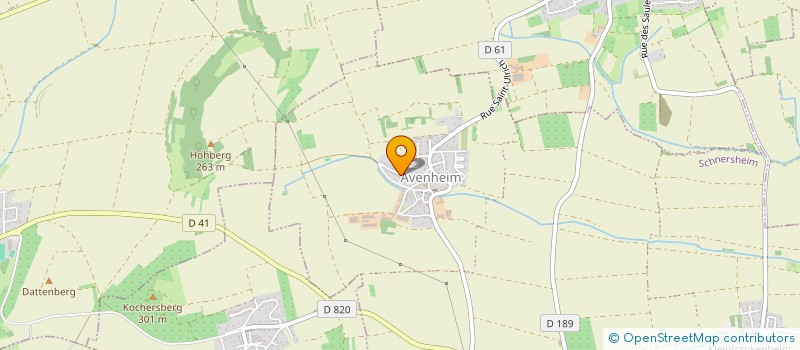 localisation de l'entreprise SCI DES FORGES  ROUNTZENHEIM-AUENHEIM