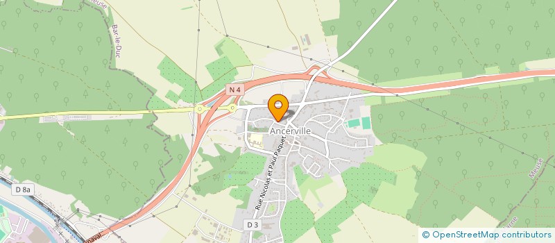 localisation de l'entreprise SCI DES FOSSES à ANCERVILLE